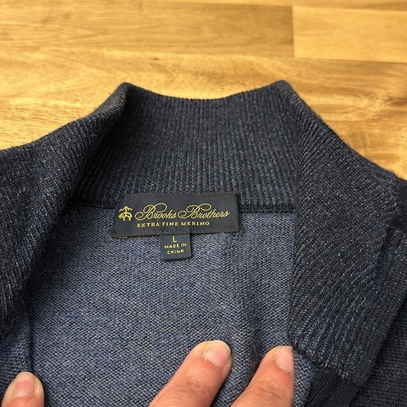 BROOKS BROTHERS ⭐️ 100% merino wool cardigan - Picture 4 of 5